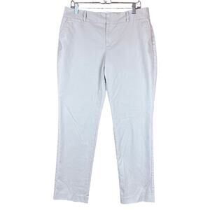 Banana Republic Womens Pants Tan Jackson Fit Chinos Straight Leg Stretch 12R